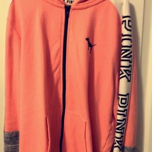 Vs pink coral hoodie